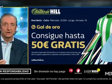 Josep te trae la mejor oferta de registro para que apuestes con William Hill Josep te trae la mejor oferta de registro para que apuestes con William Hill