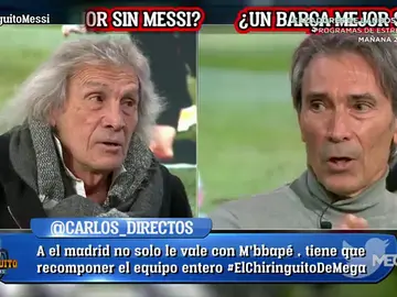 Lobo Carrasco: "GANAR SIN MESSI es ABURRIDO" Lobo Carrasco: "GANAR SIN MESSI es ABURRIDO"