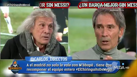 Lobo Carrasco: "GANAR SIN MESSI es ABURRIDO" Lobo Carrasco: "GANAR SIN MESSI es ABURRIDO"