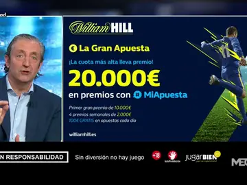 Josep te trae la mejor oferta de registro para que apuestes con William Hill Josep te trae la mejor oferta de registro para que apuestes con William Hill