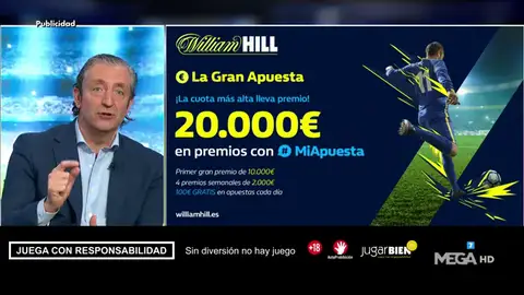 Josep te trae la mejor oferta de registro para que apuestes con William Hill Josep te trae la mejor oferta de registro para que apuestes con William Hill