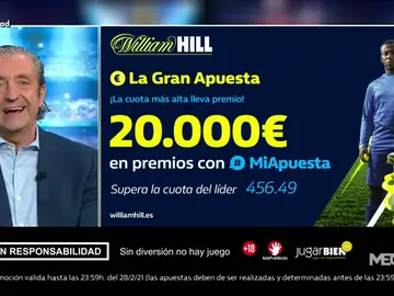 Josep te trae la mejor oferta de registro para que apuestes con William Hill Josep te trae la mejor oferta de registro para que apuestes con William Hill