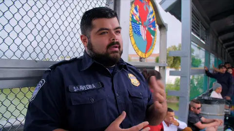 En busca de un visado Patrulla de fronteras USA