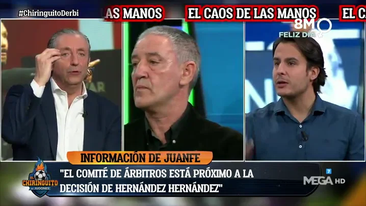 Josep Pedrerol: "EL &Aacute;RBITRO HA ADULTERADO LA COMPETICI&Oacute;N"