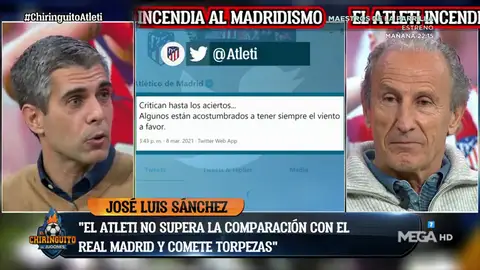 José Luis Sánchez: "Es un MENSAJE COBARDE y de EQUIPO PEQUEÑO" José Luis Sánchez: "Es un MENSAJE COBARDE y de EQUIPO PEQUEÑO"