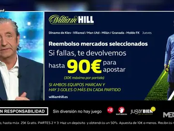 Josep te trae la mejor oferta de registro para que apuestes con William Hill Josep te trae la mejor oferta de registro para que apuestes con William Hill