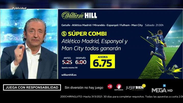 Josep te trae la mejor oferta de registro para que apuestes con William Hill Josep te trae la mejor oferta de registro para que apuestes con William Hill