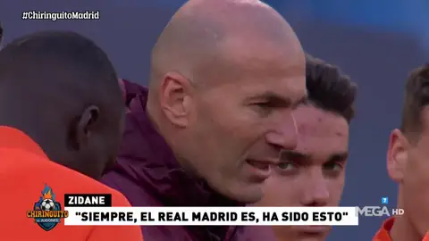 ZIDANE: "DISFRUTAD CON EL BALÓN, SOIS EL REAL MADRID" ZIDANE: "DISFRUTAD CON EL BALÓN, SOIS EL REAL MADRID"