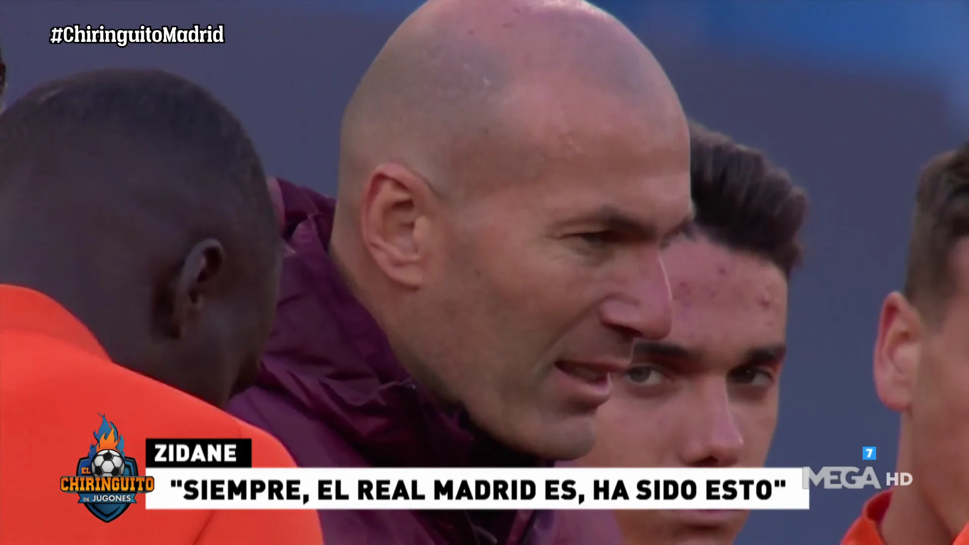 ZIDANE: "DISFRUTAD CON EL BALÓN, SOIS EL REAL MADRID" ZIDANE: "DISFRUTAD CON EL BALÓN, SOIS EL REAL MADRID"