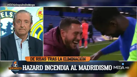JOSEP PEDREROL: "HAZARD NO PUEDE SEGUIR NI UN SEGUNDO MÁS EN EL R.MADRID" JOSEP PEDREROL: "HAZARD NO PUEDE SEGUIR NI UN SEGUNDO MÁS EN EL R.MADRID"