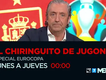 La Eurocopa se vive en 'El Chiringuito de Jugones' La Eurocopa se vive en 'El Chiringuito de Jugones'