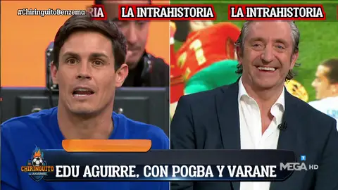 LA HISTORIA DE EDU AGUIRRE CON VARANE Y POGBA LA HISTORIA DE EDU AGUIRRE CON VARANE Y POGBA