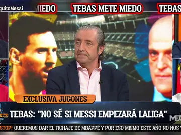 "NO SÉ SI MESSI EMPEZARÁ LA TEMPORADA EN EL BARÇA" "NO SÉ SI MESSI EMPEZARÁ LA TEMPORADA EN EL BARÇA"