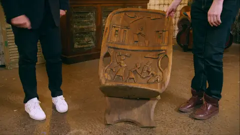 Silla de partos africana El salón de las subastas