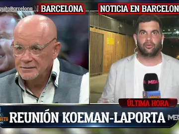 "REUNIÓN LAPORTA-KOEMAN TRAS EL BAÇA-BAYERN" "REUNIÓN LAPORTA-KOEMAN TRAS EL BAÇA-BAYERN"