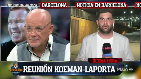 "REUNIÓN LAPORTA-KOEMAN TRAS EL BAÇA-BAYERN" "REUNIÓN LAPORTA-KOEMAN TRAS EL BAÇA-BAYERN"