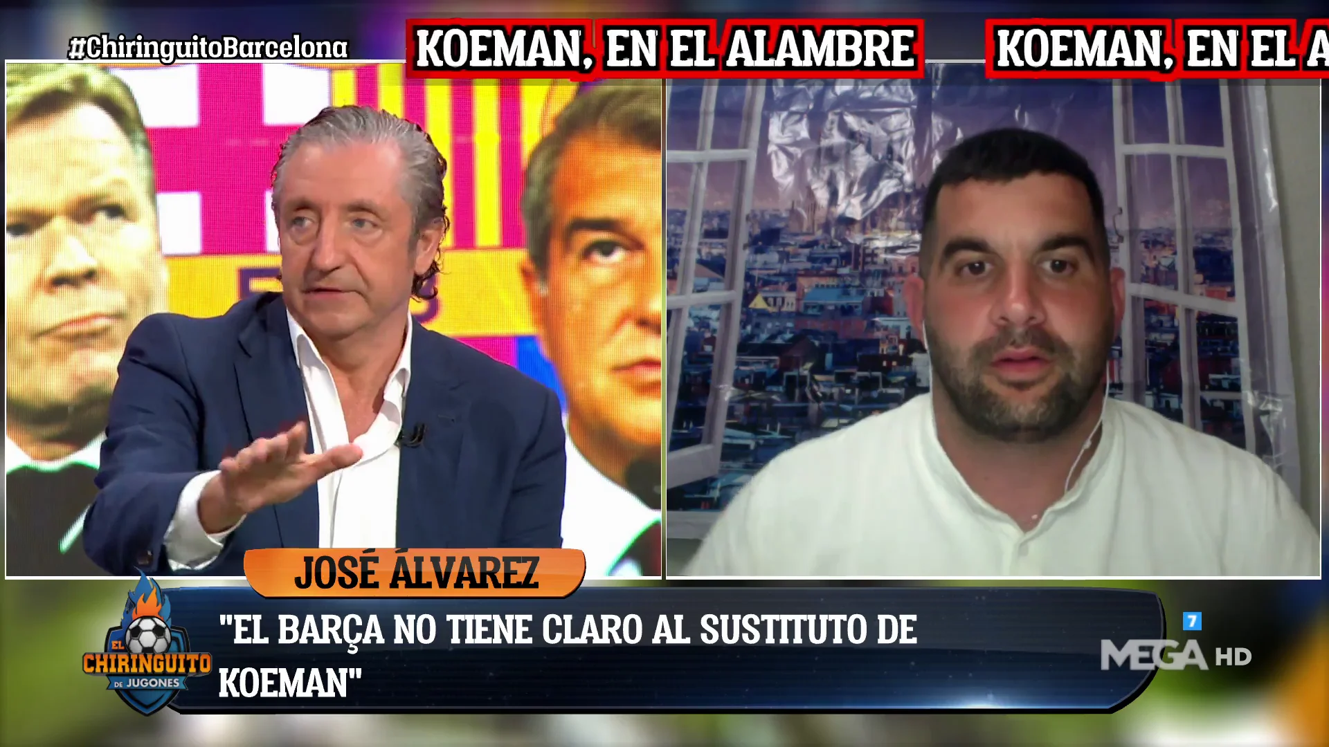 "EL BARÇA NO TIENE CLARO EL SUSTITUTO DE KOEMAN" "EL BARÇA NO TIENE CLARO EL SUSTITUTO DE KOEMAN"