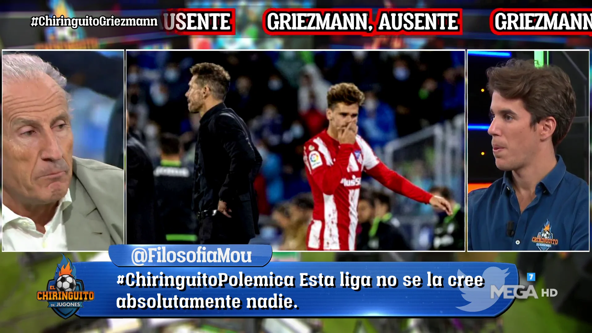 "GRIEZMANN NO SE ATREVE EN EL CAMPO" "GRIEZMANN NO SE ATREVE EN EL CAMPO"