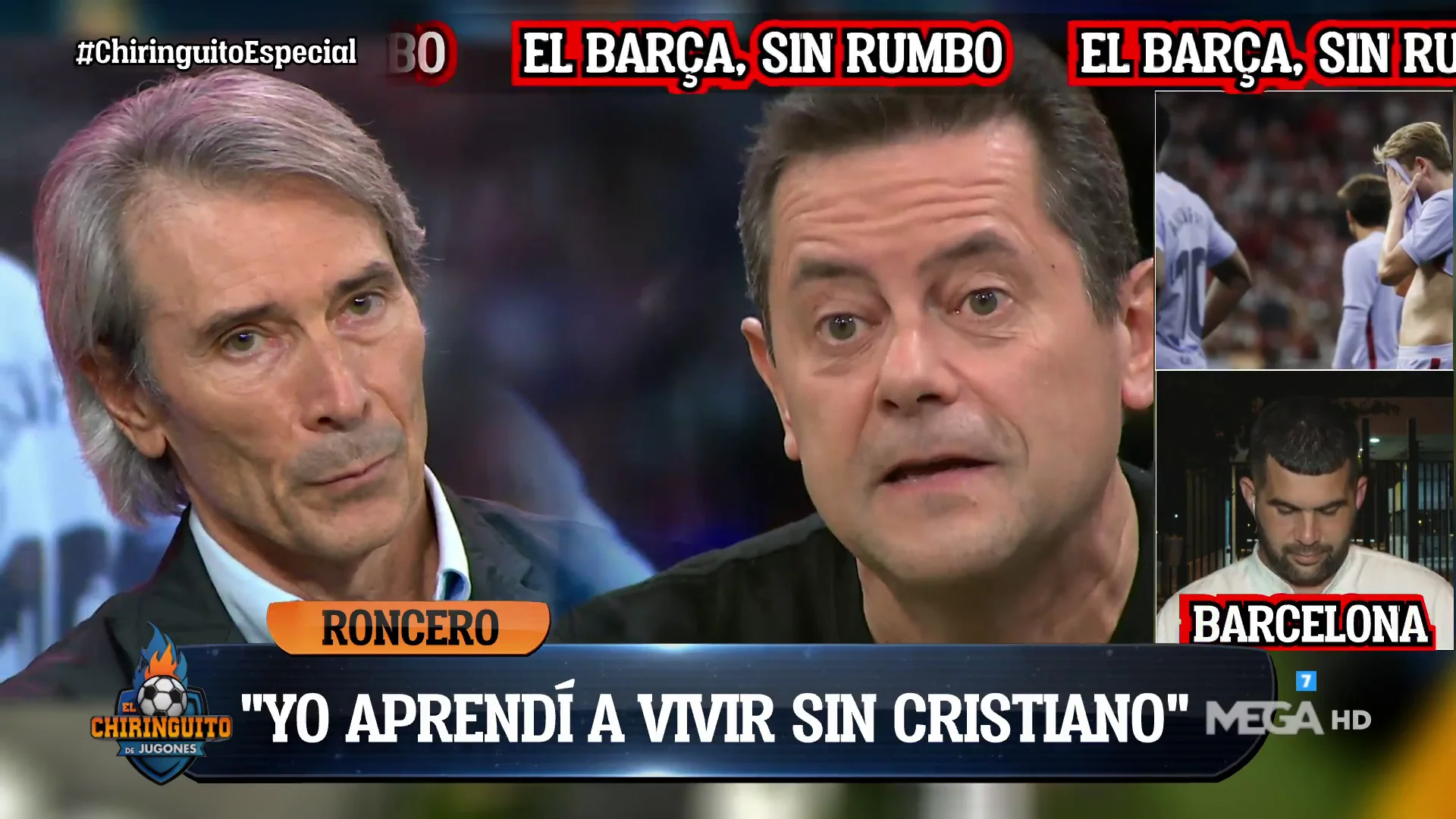 "¡MESSI SE ACABÓ, DESPIERTA!" "¡MESSI SE ACABÓ, DESPIERTA!"