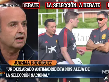 "SI HAY UN SELECCIONADOR ANTIMADRIDISTA, ES NORMAL QUE NOS DESVINCULEMOS DE LA SELECCIÓN" "SI HAY UN SELECCIONADOR ANTIMADRIDISTA, ES NORMAL QUE NOS DESVINCULEMOS DE LA SELECCIÓN"