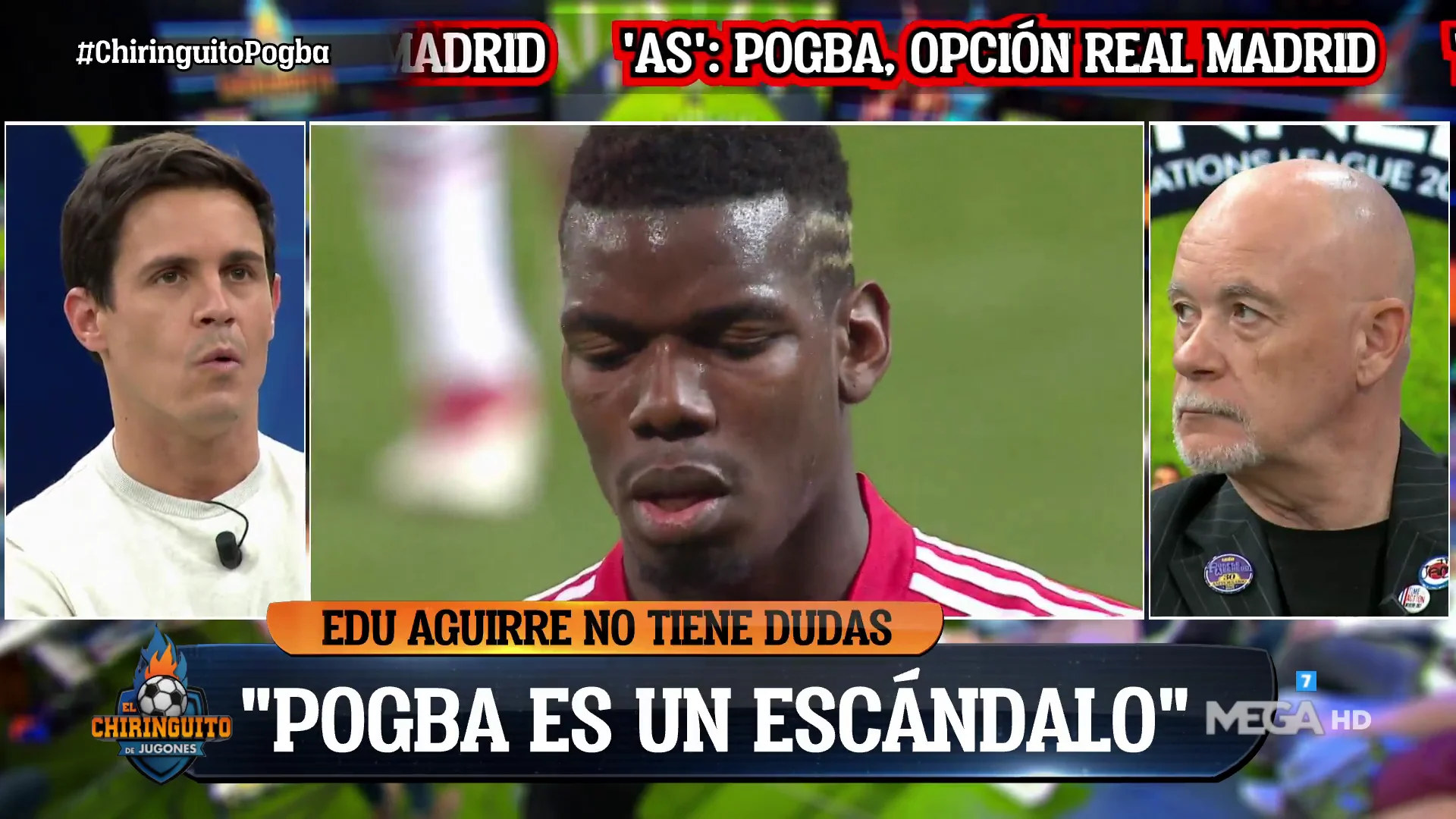 "PAUL POGBA ES UN ESC&Aacute;NDALO"