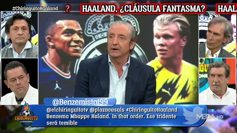 "CREO QUE EL REAL MADRID DA POR HECHO QUE HAALAND JUGARÁ EN INGLATERRA LA TEMPORADA QUE VIENE" "CREO QUE EL REAL MADRID DA POR HECHO QUE HAALAND JUGARÁ EN INGLATERRA LA TEMPORADA QUE VIENE"
