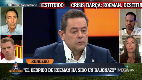 "EL DESPIDO DE KOEMAN HA SIDO UN 'BAJONAZO' COMO MADRIDISTA"