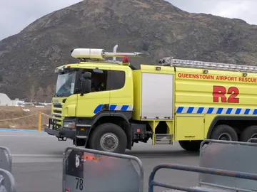 Emergencia en el aeropuerto de Auckland Emergencia en el aeropuerto de Auckland