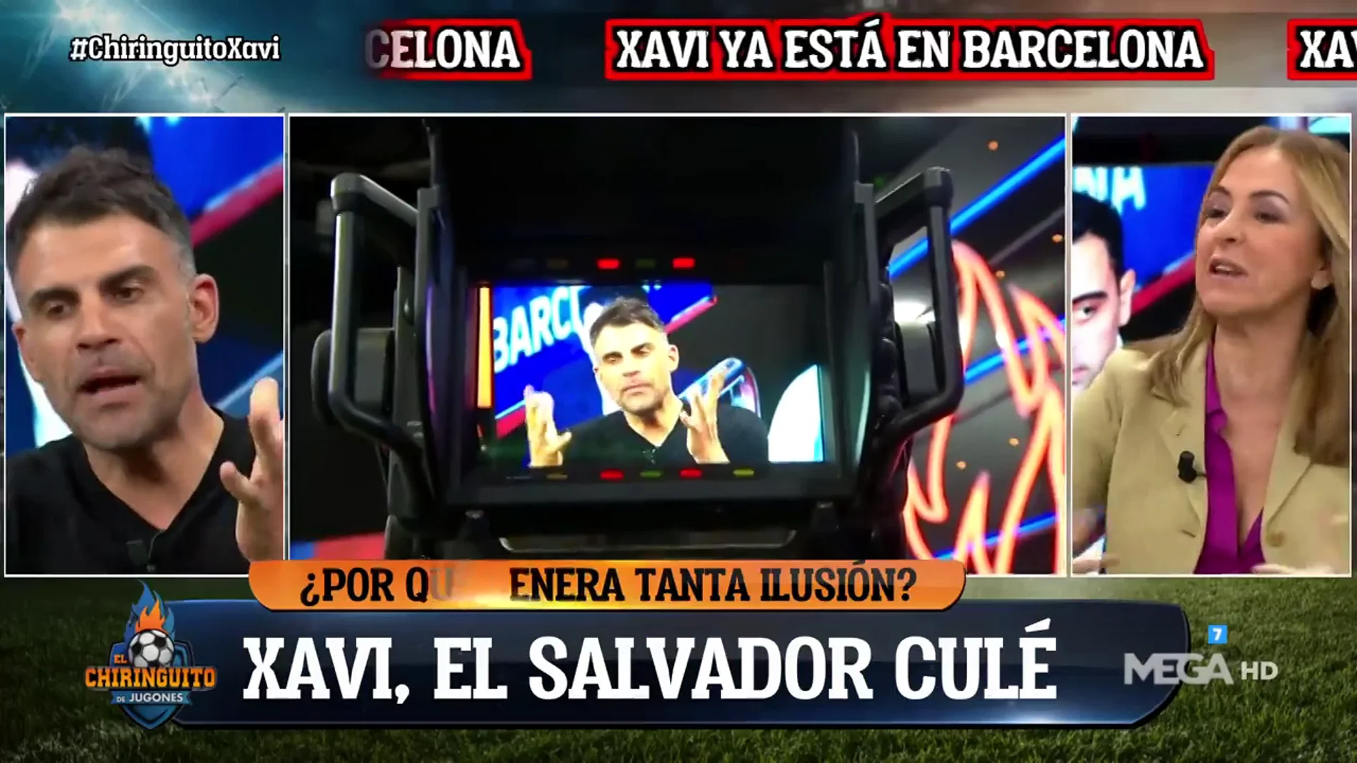 "Con Xavi ha regresado la ilusión a los culés"