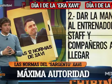 "Los jugadores deberán dar la mano al staff y a los compañeros al llegar" "Los jugadores deberán dar la mano al staff y a los compañeros al llegar"