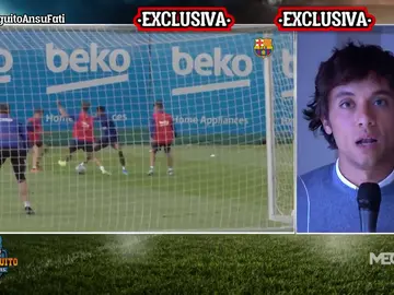 "Ansu Fati no tiene dañado el tendón del bíceps femoral" "Ansu Fati no tiene dañado el tendón del bíceps femoral"