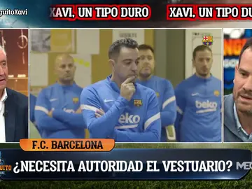 "Me quedo ensimismado viendo a Xavi como entrenador" "Me quedo ensimismado viendo a Xavi como entrenador"