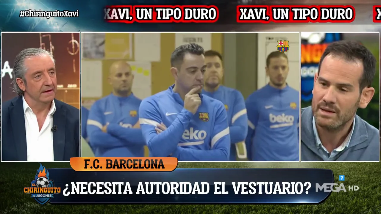 "Me quedo ensimismado viendo a Xavi como entrenador" "Me quedo ensimismado viendo a Xavi como entrenador"