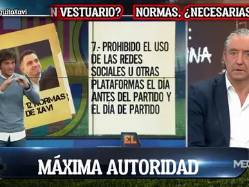 "Prohibido el uso de redes sociales el día del partido y también el de antes" "Prohibido el uso de redes sociales el día del partido y también el de antes"