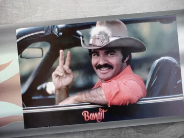 Burt Reynolds en bandit Burt Reynolds en bandit