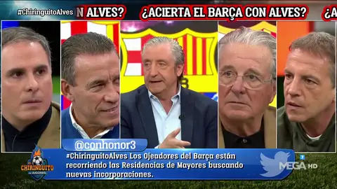 "Con la llegada de Alves... Xavi está retratando a Busquets, Piqué y Jordi Alba" "Con la llegada de Alves... Xavi está retratando a Busquets, Piqué y Jordi Alba"
