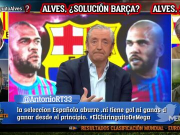 "Dani Alves está agradecido y feliz de estar en el Barça... ¡Y eso lo puede transmitir a los jóvenes!"