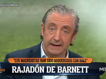 "Si Bale se calla, significa que opina lo mismo que Barnett de la afición del Madrid" "Si Bale se calla, significa que opina lo mismo que Barnett de la afición del Madrid"