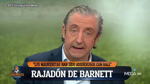 "Si Bale se calla, significa que opina lo mismo que Barnett de la afición del Madrid" "Si Bale se calla, significa que opina lo mismo que Barnett de la afición del Madrid"