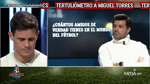 Miguel Torres, primer protagonista Miguel Torres, primer protagonista