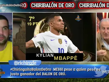 ¿Cómo ha quedado Mbappé en el Chiribalón de Oro? ¿Cómo ha quedado Mbappé en el Chiribalón de Oro?