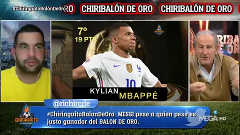 ¿Cómo ha quedado Mbappé en el Chiribalón de Oro? ¿Cómo ha quedado Mbappé en el Chiribalón de Oro?