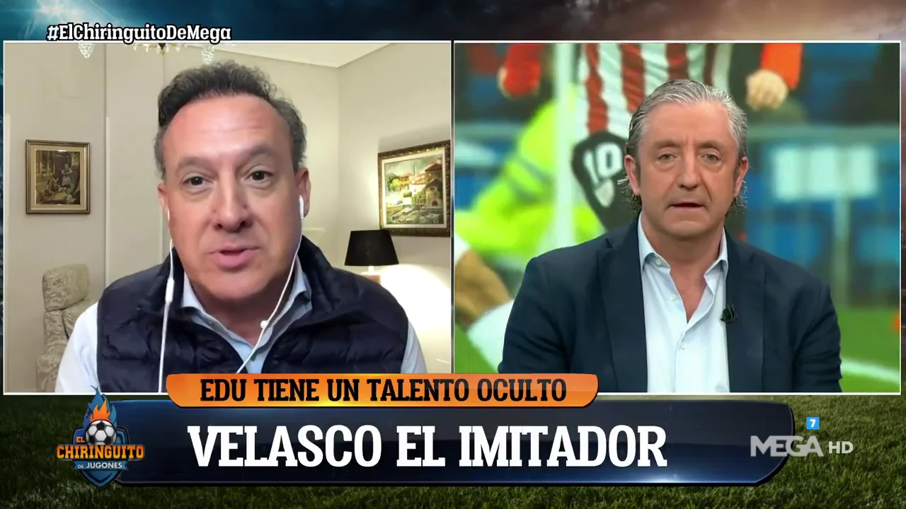 Edu Velasco nos demuestra su talento desconocido Edu Velasco nos demuestra su talento desconocido