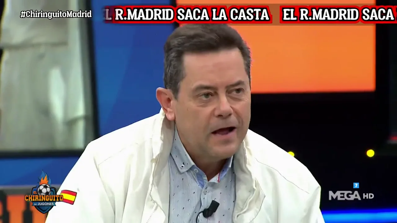 Tomás Roncero en El Chiringuito Tomar Roncero opina sobre la última victoria del Real Madrid