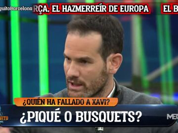 Quim Doménech: "Jamás ha habido una crítica sobre Sergio Busquets en el Barcelona"