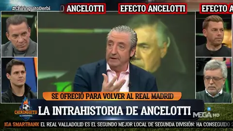 Pedrerol recuerda la intrahistoria del fichaje de Ancelotti Pedrerol recuerda la intrahistoria del fichaje de Ancelotti