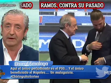 Pedrerol: "Ramos es historia del Real Madrid y merece una ovación seguro" Pedrerol: "Ramos es historia del Real Madrid y merece una ovación seguro"