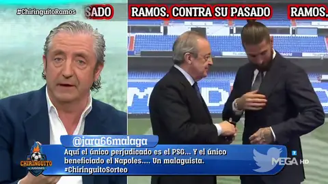 Pedrerol: "Ramos es historia del Real Madrid y merece una ovación seguro" Pedrerol: "Ramos es historia del Real Madrid y merece una ovación seguro"