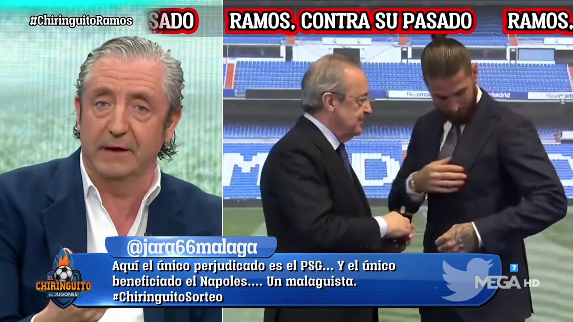 Pedrerol: "Ramos es historia del Real Madrid y merece una ovación seguro"