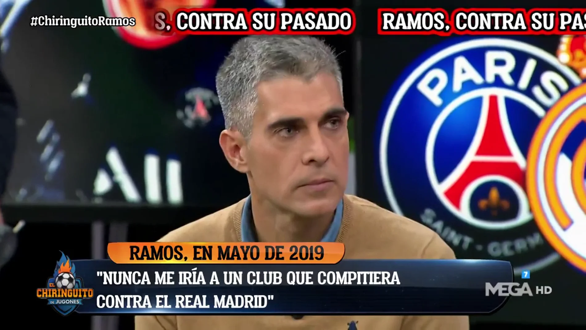José Luis Sánchez: "El Bernabéu ovacionará a Sergio Ramos. Es historia del Real Madrid"